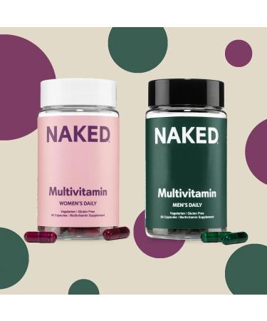 NAKED Creatine + Men s & Women s Multivitamin Bundle Pure 1 000g Creatine Powder with Daily Multis for Strength Gut & Immune Health - Buy Online on GoSupps.com
