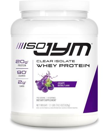 Pre JYM Grape Candy Pre Workout Powder with BCAAs and ISO JYM 20 Servings Clear Whey Protein Isolate Grape Drink - Buy Online on GoSupps.com