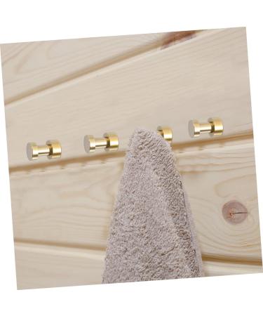 jojofuny 12 Pcs Hook Heavy Duty Hangers Adhesive Wall Mount Clothes Rack Scarf Hangers Robe Metal Coat Rack 2.9X1.8CMx3pcs Goldenx3pcs - Buy Online on GoSupps.com