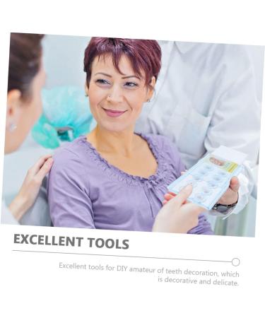 Dental Gems | Crystal Tooth Jewelry for Nail Art | DIY Tooth Gems | Nail Accessories | FOMIYES White Tooth Decor - 30pcs - Buy Online on GoSupps.com