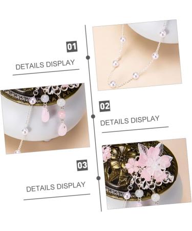 SHOWERORO Children's Headgear Chinese Tassel Hair Clips Tassel Hairpin Chinese Tassel Flower Barrettes Flower Hair Clip Tassel Flower Hairpin Cosplay Tassel Hair Clip Tassel Barrette - Buy Online on GoSupps.com
