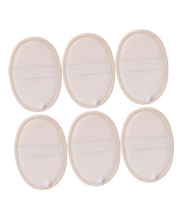 FRCOLOR 6pcs Loofah Sponge Pads Loofah Sponge Scrubber Loofah Sponge Exfoliator