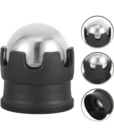 Inoomp 4-Piece Cryospheric Massage Ball Roller - Metal Plastic Manual Muscle Massager for Hot & Cold Therapy - Buy Online on GoSupps.com
