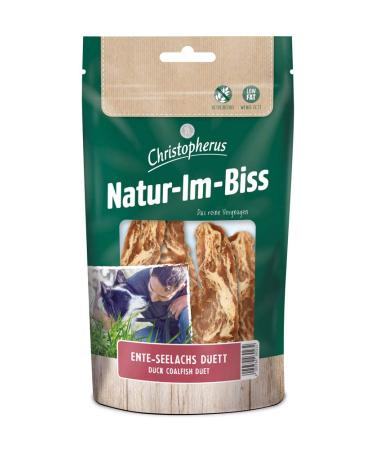 Christopherus chew sticks for dogs duck-pollock duet warm air dried natural bite 70 g