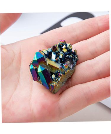 SEWACC 6 pcs Colorful Crystal Clusters fish tank stones Sparkling crystal natural stones ornament halo gem Colorfulx3pcs 3X3CMx3pcs - Buy Online on GoSupps.com