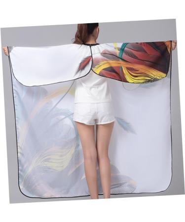 Didiseaon 1pc Hair Dye Shampoo Men Suit Men Robe Hair Cutting Cape Mens Overalls Cloak for Men Shampoo for Men Mens for Work Colored Shampoo Apron White Man Breathable - Buy Online on GoSupps.com