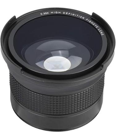 VBESTLIFE Fisheye Lens 58 mm 0.35X Fisheye Super Wide Angle Lens for SLR DSLR Camera Black - Buy Online on GoSupps.com
