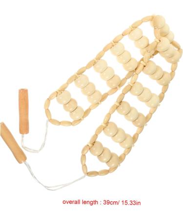 Solustre 5-Set Beech Wood Lymphatic & Foot Massage Device - Portable Acupressure Tool for Wellness - Buy Online on GoSupps.com