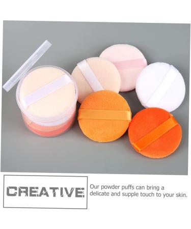 DOITOOL 2boxes Powder Puff Blending Makeup Puff Round Cotton Pads Beauty Puff Makeup Sponge Beauty Cushion Foundation Puff Make up Tools Puffs Plastic Abs Miss Handheld - Buy Online on GoSupps.com