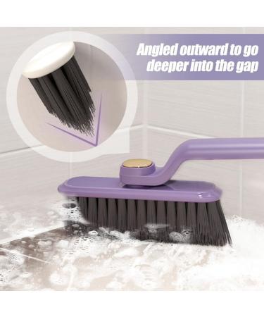 Glimpsesun Multifunction Rotating Crevice Cleaning Brush 360 Rotating No Dead Corners for Bathroom&Kitchen C Coffee Color - Buy Online on GoSupps.com