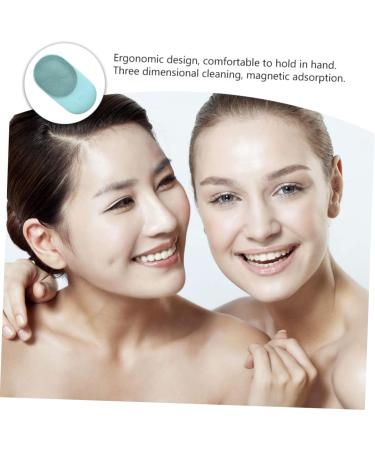 Housoutil 1 Set Facial Cleanser Beauty Instrument Facials Machine Cleansing Instrument Beauty Apparatus Facial Clean Instrument Facial Massage Instrument Face Nursing Machine Silica Gel - Buy Online on GoSupps.com