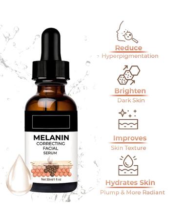 GFOUK Melanin Correcting Facial Serum - Brighten and Even Skin Tone (2PCS) - Buy Online on GoSupps.com