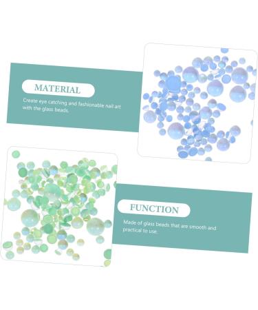 minkissy 9 Boxes Nail Decoration Jewelry Jewlery Nail Art Beads Kit Jewels for Nails Gems for Acrylic Nails Acrylic Nail Gems Small Beads Nail Beads Manicure Glass Decorate - Buy Online on GoSupps.com