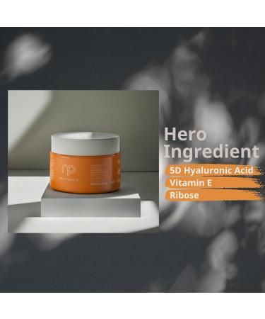 New Paradise Moisturising Cream - 5D Hyaluronic Acid Niacinamide & Vitamin E | Anti-Aging Face Moisturizer for Fresh Skin - Buy Online on GoSupps.com