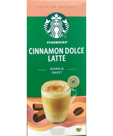 STARBUCKS Nestl Starbucks Premium Instant Cinnamon Dolce Latte Instant Coffee Pack 5 x 23.5 g (117.5 g)