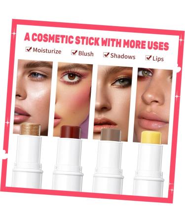 Healeved 1 Set Contour Stick Counter Stick Highlighter Makeup Cream Neopentyl Di(ethylhexanoate) Ester - Buy Online on GoSupps.com