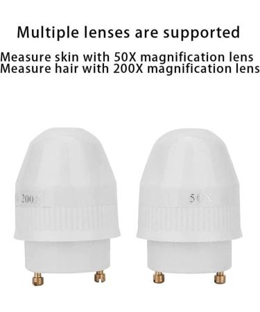 DAZULI Analyseur de Cheveux de Peau d tecteur de Cuir chevelu de Cheveux de Peau 50X 200X Instrument de Soin de Peau de d tecteur de follicule pileux de 12 Pouces Machine d'analyseur de Cheveux - Buy Online on GoSupps.com
