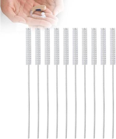 10pcs Hearing Aid Vent Brush | Flexible & Portable Tube Tool for Home Use - Buy Online on GoSupps.com