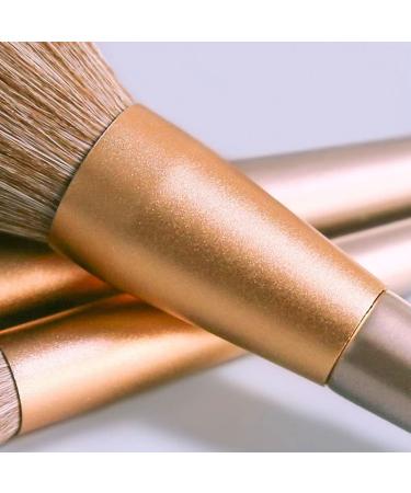 13-Piece Makeup Brush Set | Large Powder & Highlighting Beauty Tools for Flawless Application - Ships Internationally - Buy Online on GoSupps.com