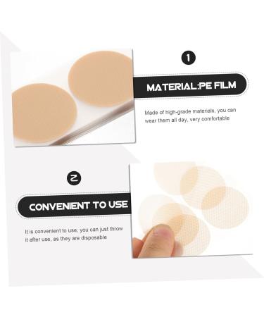 Lurrose Men's Nipple Stickers - 50 Pairs Invisible Nipple Covers & Accessories - 3.5x3.5cm Breast Pads for Men - Shop Internationally - Buy Online on GoSupps.com