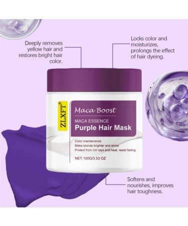Violet Masque Cheveux Masques Capillaires Violets Masque Nourrissant Violet Masque Capillaire Masques Capillaires Au Collag ne Violets Masque Capillaire Au Collag ne Masque Nourrissant Violetss - Buy Online on GoSupps.com