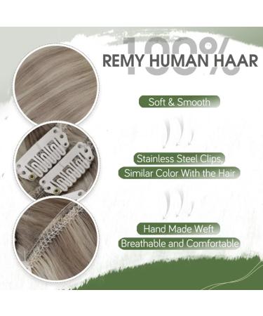 Buy Hetto Blond Clip-in Real Hair Extensions | Remy Clip Extensions with Ashblond Highlights | 120g 35 cm #17/2 #p17/23 - Fast International Shipping - Buy Online on GoSupps.com