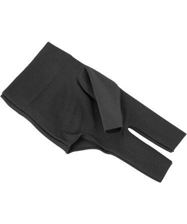Fockety Pool Cue Gloves | Universal Durable Billiard Gloves | Breathable Right Hand Black - Shop Now! - Buy Online on GoSupps.com