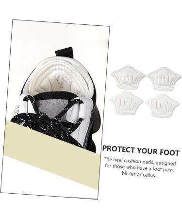 FRCOLOR 4 Pairs Girls White Shoes & Black High Heels - Heel Pads Sole Protectors Gel Stickers for Women & Sports Shoes - Buy Online on GoSupps.com