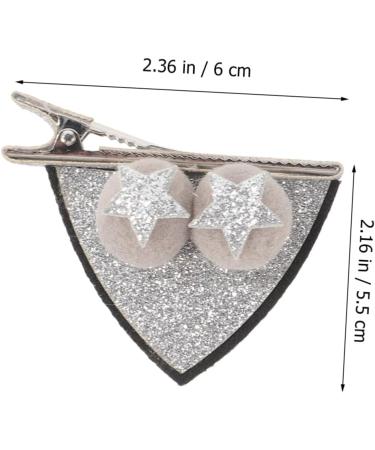 DOITOOL 4 Pairs Hair Accessories for Girls Kids Hair Clips for Girls Animal Ear Hair Clips Girls Hair Accessories Barrettes for Girls Girl Child Cloth Three-dimensional - Buy Online on GoSupps.com