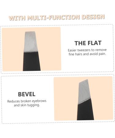 POPETPOP 1 Set Eyebrow for Women Salon Eyebrow Clip Practical Eyebrow Clip Eyebrow Plucker Tool Hair Plucker Clip Nose Hair Stainless Steel Cosmetic Miss Eyebrow Scissors 8.5x5.3cm Black - Buy Online on GoSupps.com