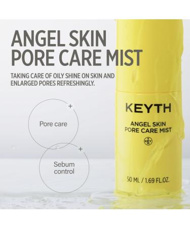 KEYTH ANGEL SKIN PORE CARE MIST (50ML 1.69 FL.OZ.) / Sebum Control Pore Tightening Wrinkle Improvement Avocado Esters Orthosiphon Stamineus Extract - Buy Online on GoSupps.com