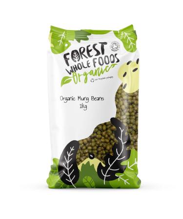 Forest Whole Foods Organic Mung Beans (1kg) - Buy Online on GoSupps.com