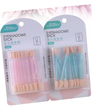 Gogogmee 24pcs Makeup Eyeshadow Brush Eyeshadow Sponge Brush Eyeshadow Makeup Applicator Eyeshadow Brushes - Buy Online on GoSupps.com