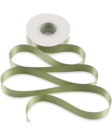 DINDOSAL 1 Inch Sage Green Double Face Satin Ribbon - 25 Yards | Polyester Silk Ribbon for Gifts, Crafts, Weddings & Events - Buy Online on GoSupps.com