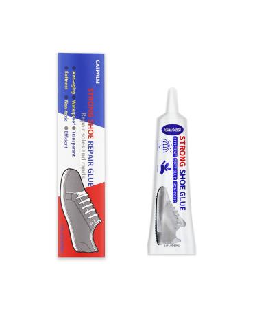 CATPALM Shoe Glue Sole Repair Repair Adhesive for Sneaker,Leather Shoes,Climbing Shoes,High Heels, Sport Shoes,Leisure Shoes,Waterproof, Transparent. 2 fl oz,60ml