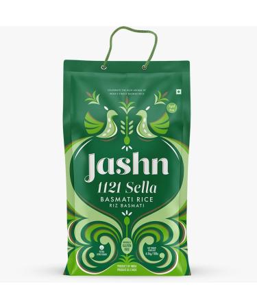 JASHN 1121 SELLA BASMATI RICE 4.5kgs GLUTEN-FREE EXTRA LONG-GRAIN