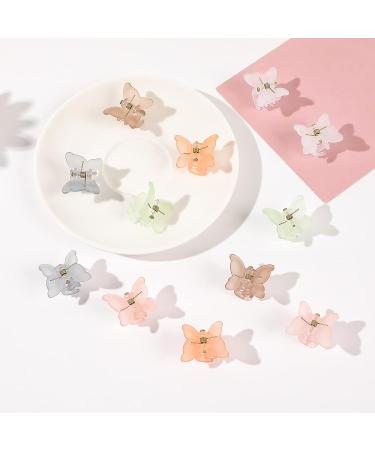 Mini Butterfly Hair Clips for Girls and Women - Cute Tiny Claw Clips for 90s Style Hair Accessories - Perfect for Toddler Girls - Buy Online on GoSupps.com