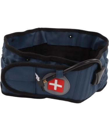 XCELLO Decompression Back Belt - TPU Lumbar Support for Muscle Relaxation & Back Relief (23cm Blue) - Buy Online on GoSupps.com