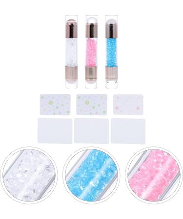 3 Sets Nail Stamp Kit - DIY Silicone Nail Art & Gel Polish - Perfect for Stunning French Nails - Buy Online on GoSupps.com
