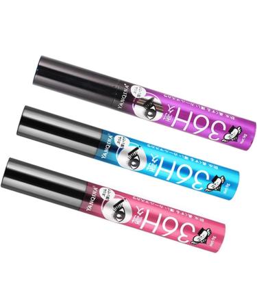 BELLIFFY 3pcs Waterproof Mascara Eyelash Mascara Women Mascara Makeup Mascara Eyelash Spoolies Mascara Cream - Buy Online on GoSupps.com