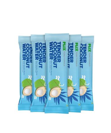 PLI'X THE PLANT FIX Tender Coconut Water Premix Powder Pack of 15 Sachets with Natural Electrolytes for an Instant Energy fix and easy Digestion Nariyal Paani for Daily Hydration & Healthy Skin
