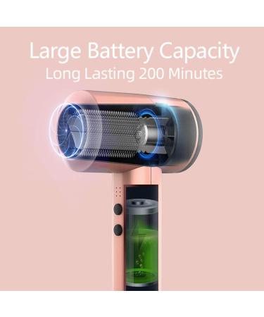 Travel Hair Dryer Portable Cordless Hair Dryer with Charging Base 6 Temperatures Cordless Hair Dryer for Indoor Outdoor Travel - Buy Online on GoSupps.com