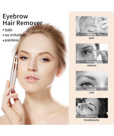 LED Light Eyebrow Trimmer for Women and Men - Painless Hair Removal Pen - Buy Online on GoSupps.com