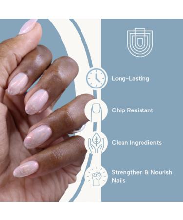 BeautyGARDE Rocket Fuel Longwear Nail Polish - Unicorn Color Strengthening Treatment Cruelty-Free Vegan 21-Free 0.5 Oz - Buy Online on GoSupps.com