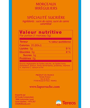 Pure Cane Sugar Cubes La Perruche Brown Sugar Specialty Cubes Premium Quality Perfect Portions 250g - Buy Online on GoSupps.com