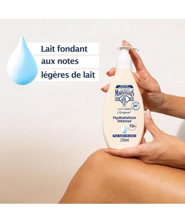 Le Petit Marseillais | Lait Corps L'Original (flacon-pompe de 250 ml) Soin pour le corps hydratation intense 72 h Lait hydratant corps avec 96% d'ingr dients d'origine naturelle 250 ml (Lot de 1) - Buy Online on GoSupps.com