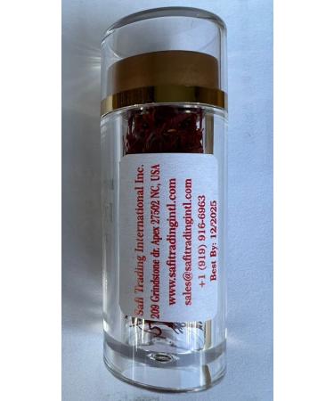 Sophias Platinum Saffron-1G: 100% Pure Grade-A Afghan Saffron - Non-GMO, Preservative-Free. Add Color, Taste & Aroma to Dishes, Soups, Teas, Milk, and Desserts - Buy Online on GoSupps.com