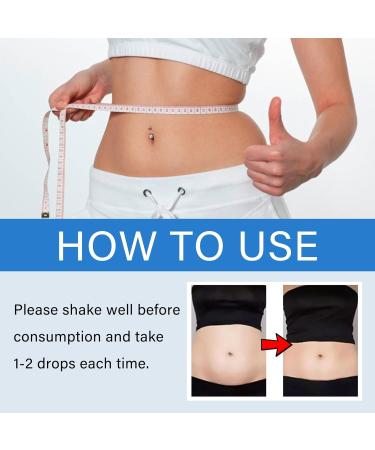 rabuu Natural Slimming and Body Contouring Drops Appetite Suppressant for Tight Arms Abdomen and Legs Safe Energy Balance Support - Buy Online on GoSupps.com