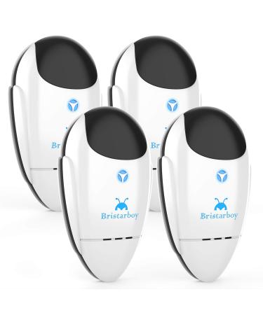 Bristarboy Ultrasonic Pest Repeller 4 Packs, Electronic Indoor Pest Repellent Plug in Pest Control for Basement, Warehouse, Bedroom, Garage