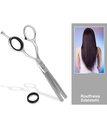 Professional 6-Inch Hair Scissors | Stainless Steel Hairdressing & Effilier Scissors for Perfect Haircuts - Buy Online on GoSupps.com